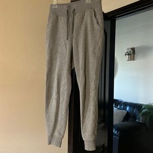 Lululemon light gray joggers